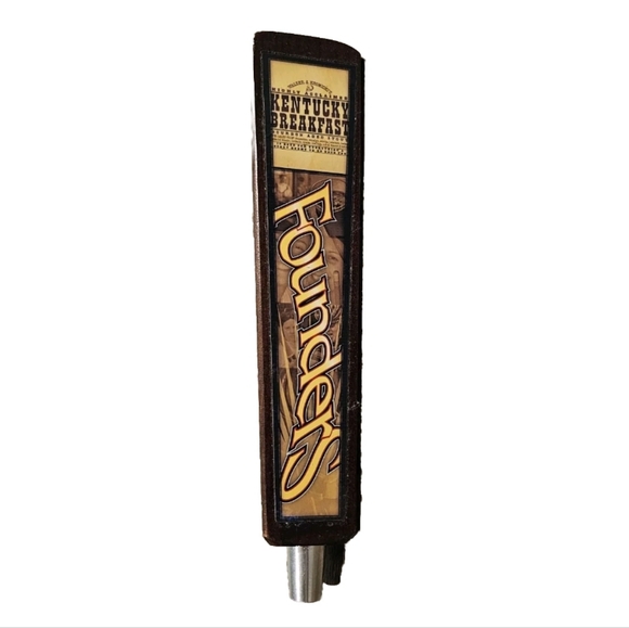 Founders Brewing - KentuckyBreakfast- Beer Tap Handle - 3 sided - rare - Picture 1 of 15